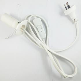 lamp power cord white