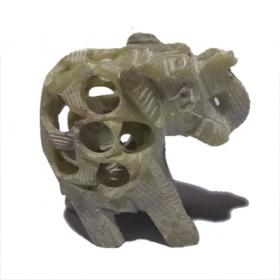 soap stone elephant(small) x 5