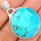 BLUE MOHAVE TURQUOISE PENDANT