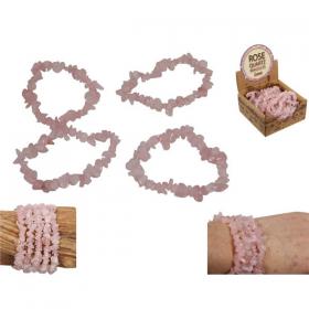 Rose Quartz Love Bracelets In Display Box