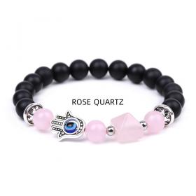 Bracelet (pink crystal)