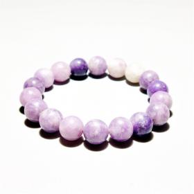 Purple Cloud Mother Stone Bracelet