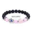 Bracelet (pink crystal)