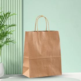 Kraft paper carry bag(21*11*27)